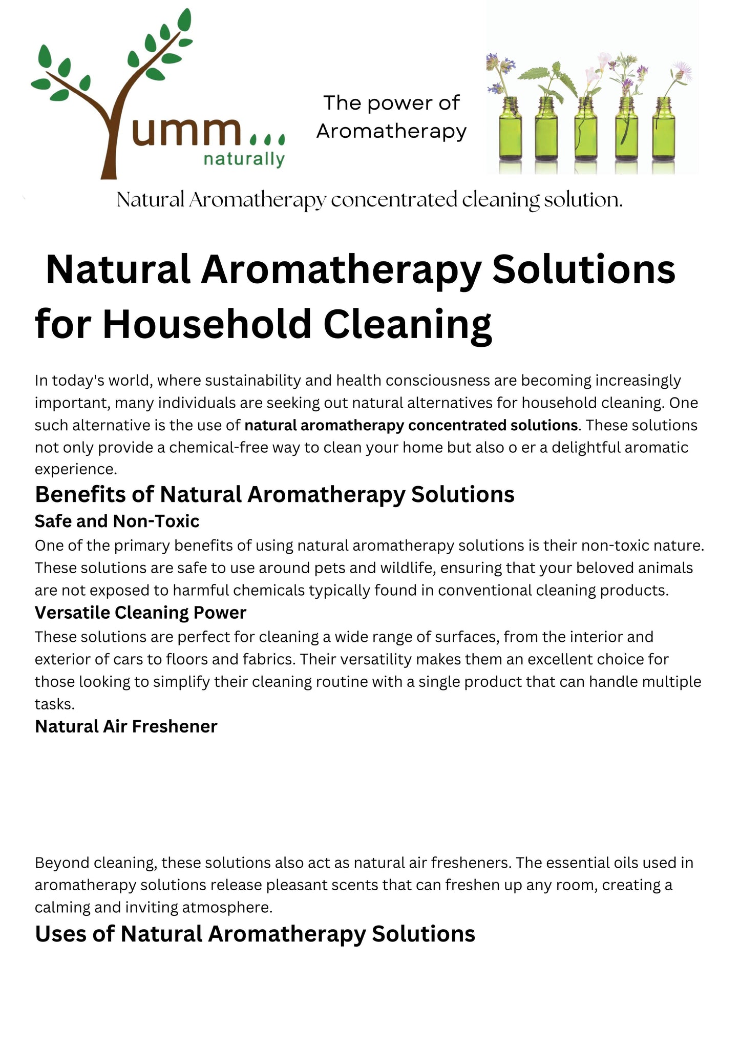 TEA TREE, LEMON AND LIME AROMATHERAPY CONCENTRATED HOUSEHOLD CLEANING SOLUTION