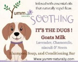 Soothing Dog Goats Milk Soap & Shampoo Bar