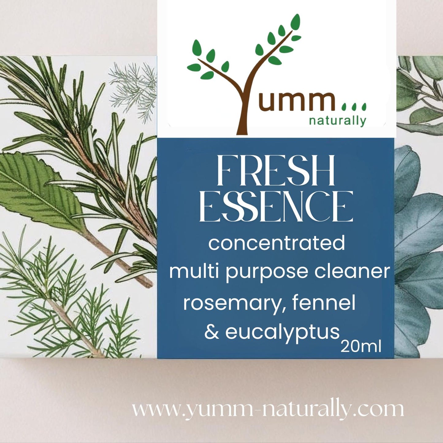 Fresh Essence All purpose cleaning solution Rosemary, Fennel & Eucalyptus Aromatherapy