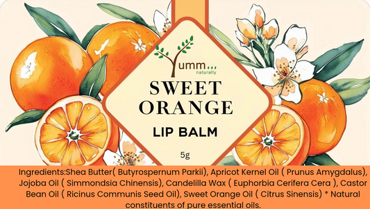 Sweet Orange Lip Balm