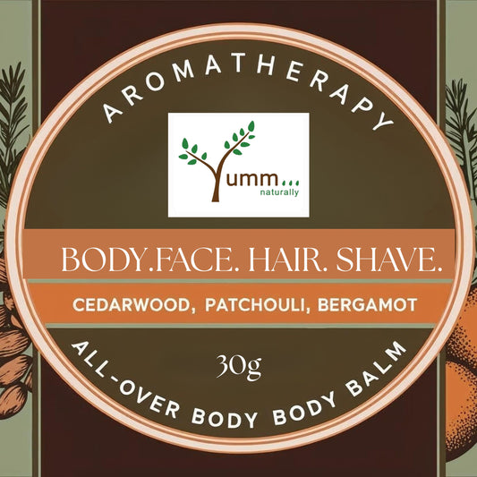 Patchouli, Cedarwood and Bergamot All over Body Balm