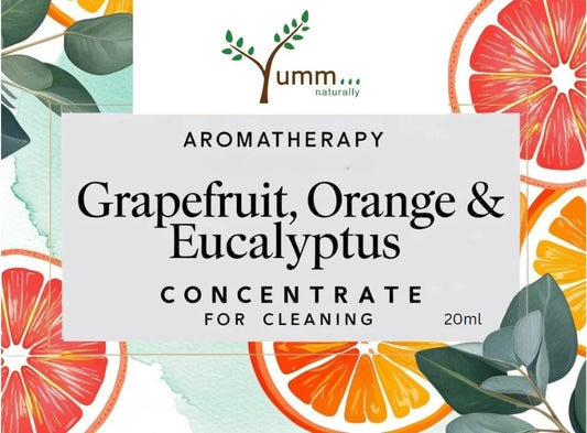 GRAPEFRUIT, ORANGE & EUCALYPTUS CONCENTRATED AROMATHERAPY HOUSEHOLD CLEANER